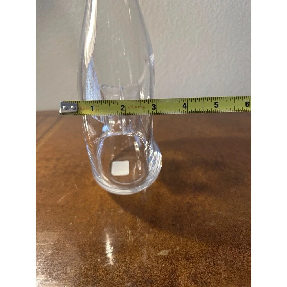 LENOX TUSCANY CLASSICS CRYSTAL DECANTER w/Stopper 32oz Initials JBL Center Hole